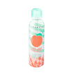 mousse de douche peche