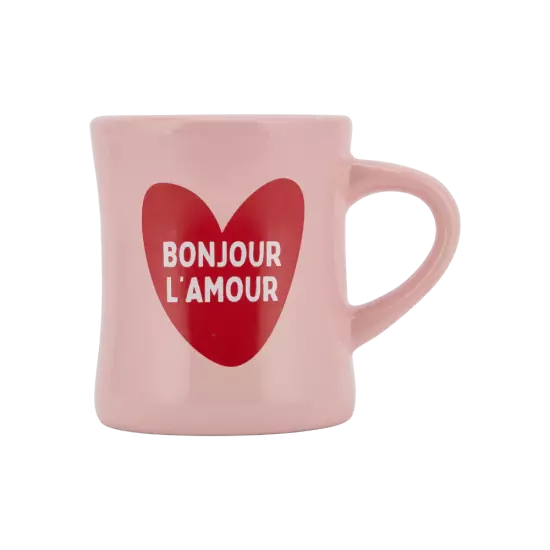 Mug en céramique Bonjour l'Amour