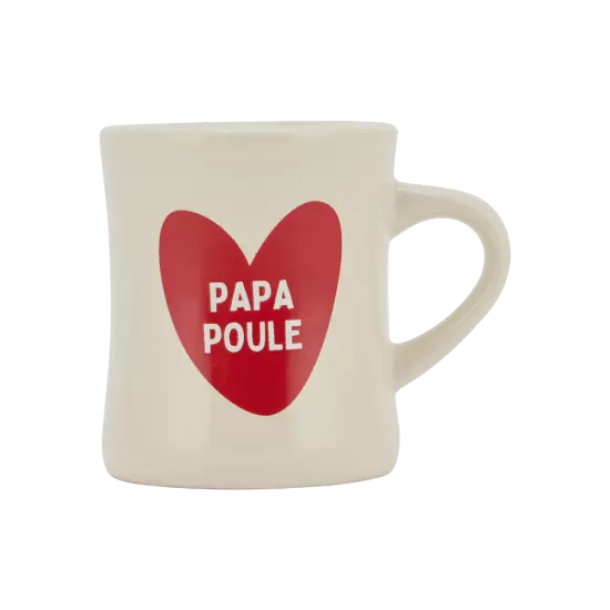 Mug en céramique papa poule