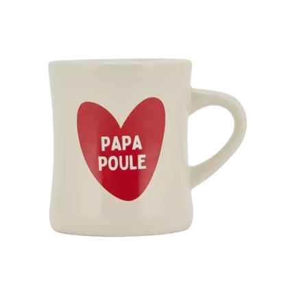 Mug en céramique papa poule