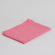 Nappe rose à carreau