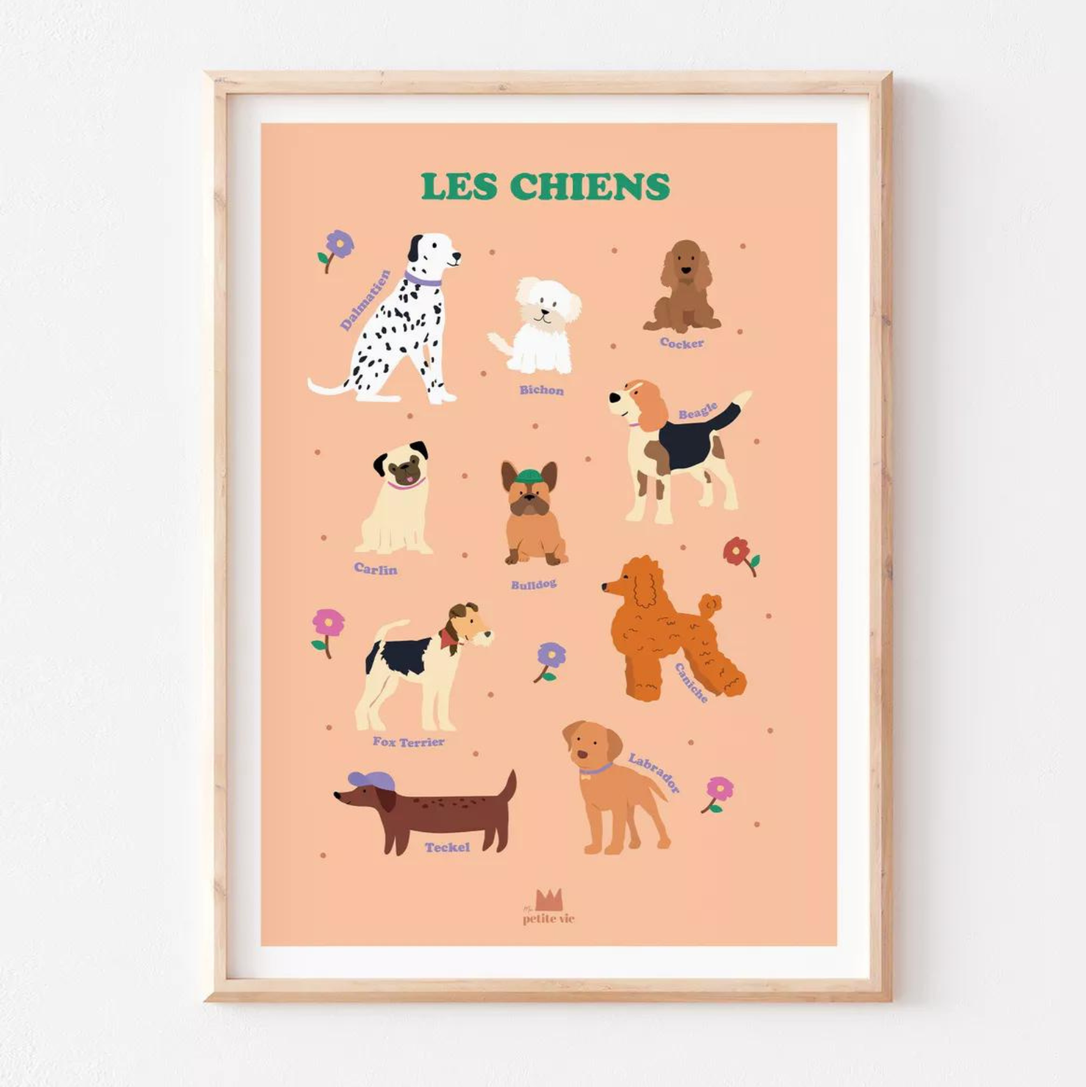 Affiche | Les chiens