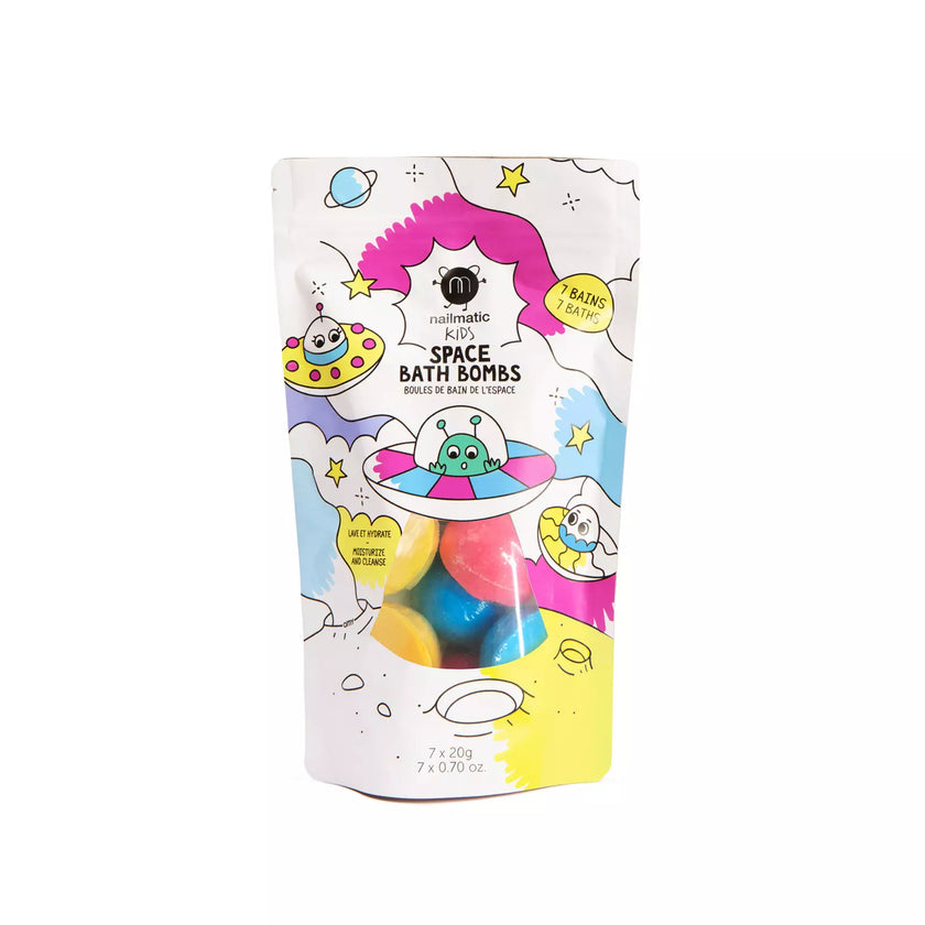 Kit de 7 bombes de bain de l'space