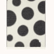 Plaid Polka Bold white/black - MAISON DEUX