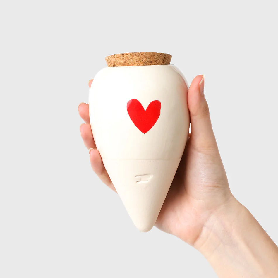 Pépin olla blanc coeur rouge 