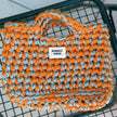 MINI SAC RENDEZ-VOUS | ORANGE-BLEU CLAIR