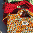 MINI SAC RENDEZ-VOUS | ORANGE-BLEU CLAIR