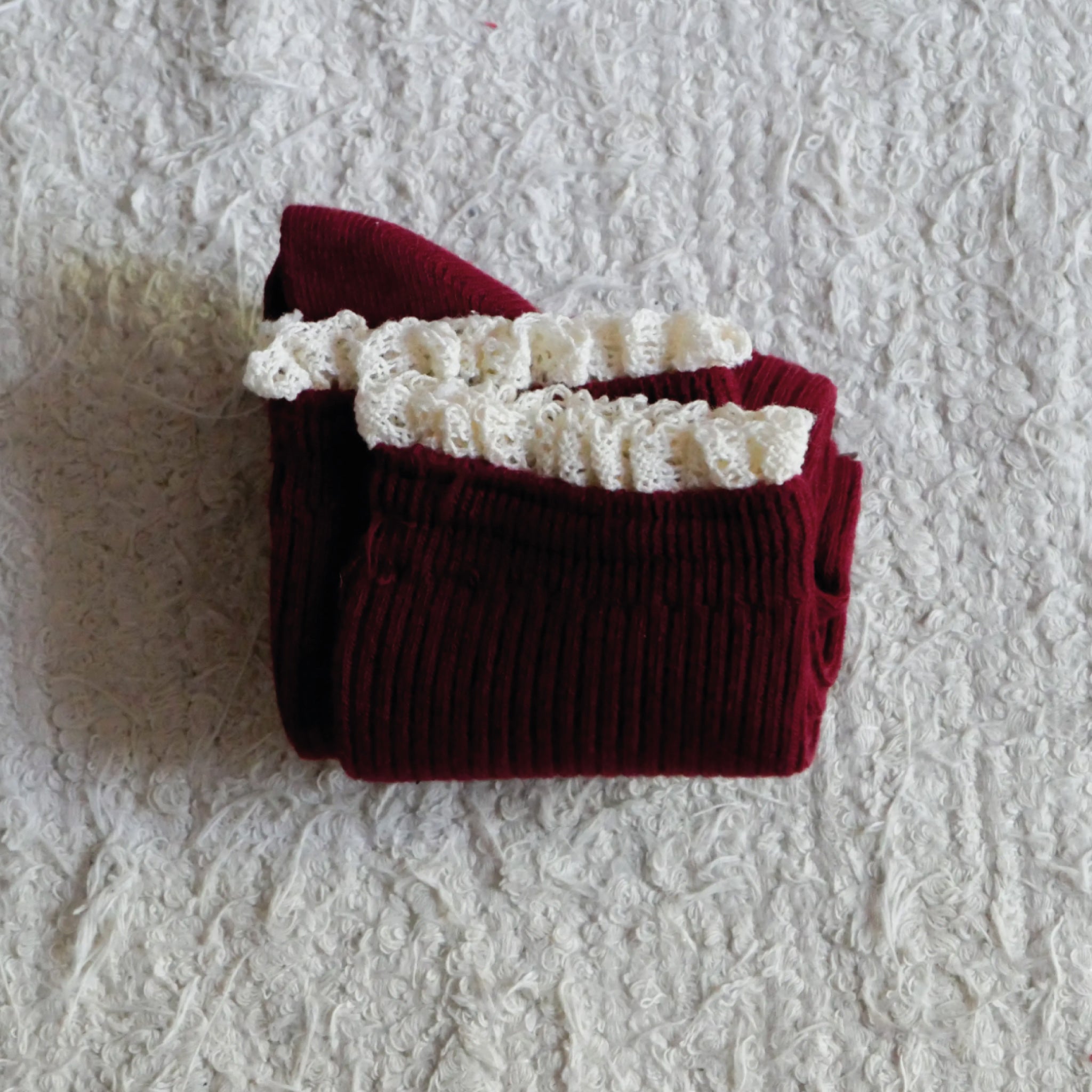 Chaussettes hautes | Macramé