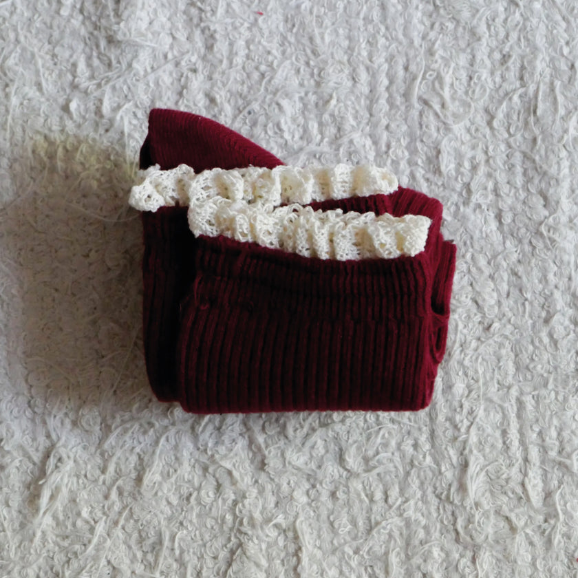 Chaussettes hautes | Macramé