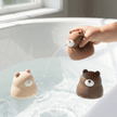 Trio d’oursons de bain en silicone