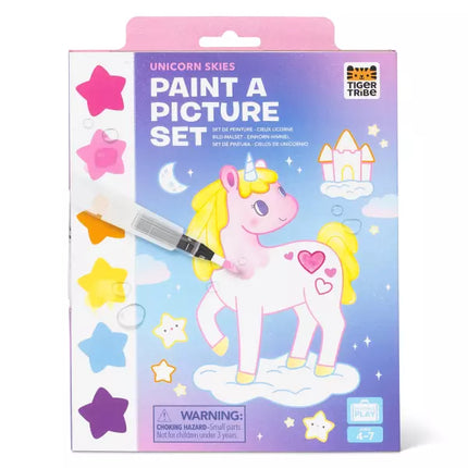 Paint a pictures unicorn tiger tribe