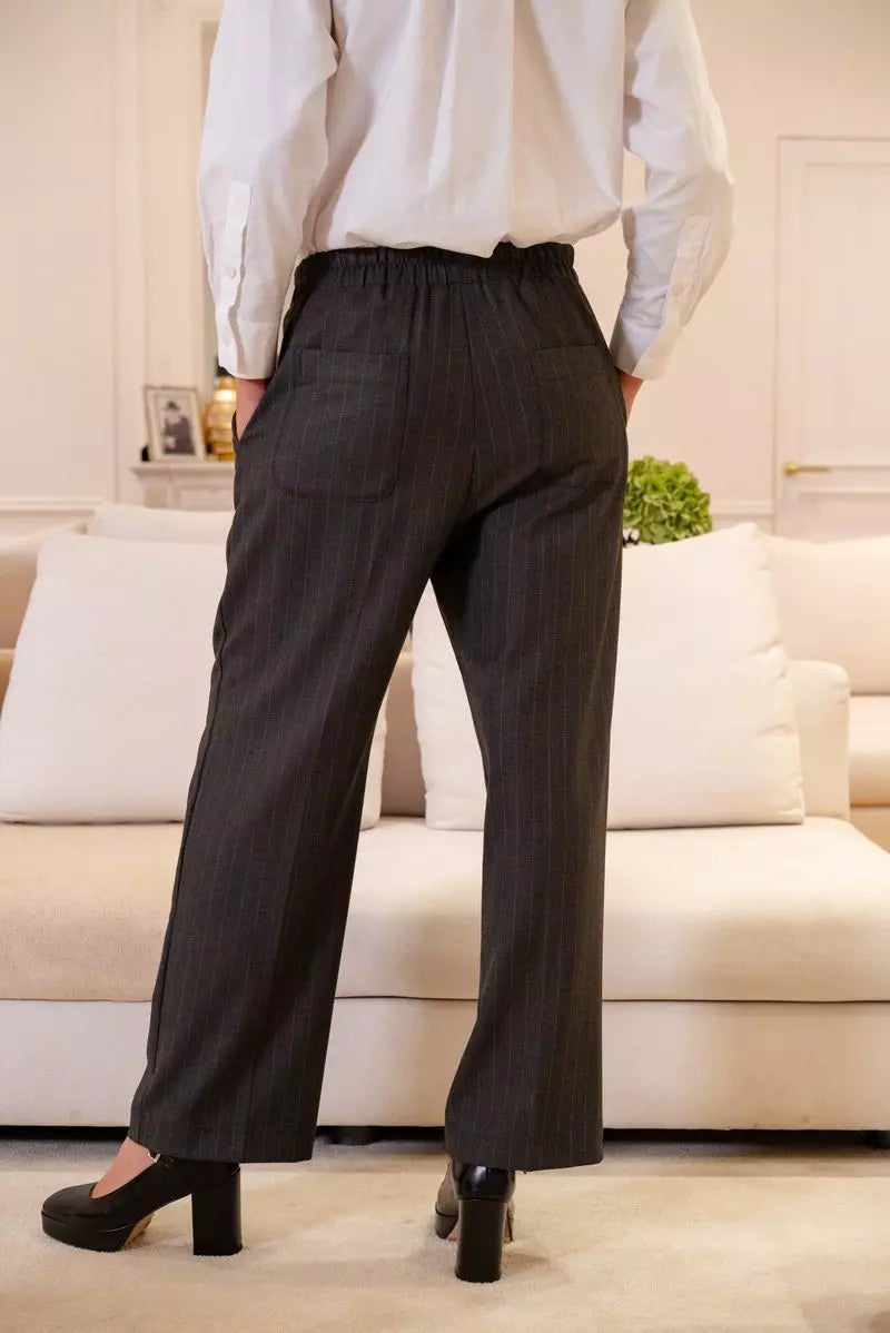 Pantalon Panel gris ligne Opullence