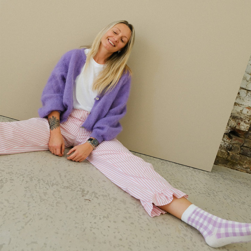 pantalon riviera rose