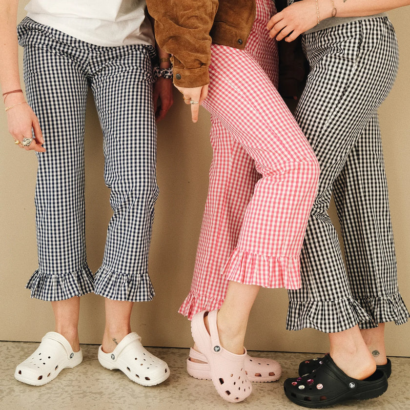 pantalon vichy black