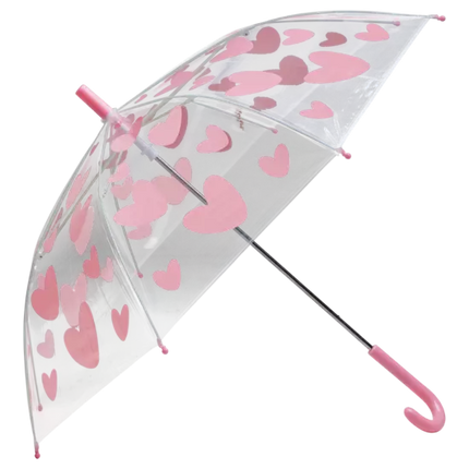 Parapluie Atelier Wagram coeur rose