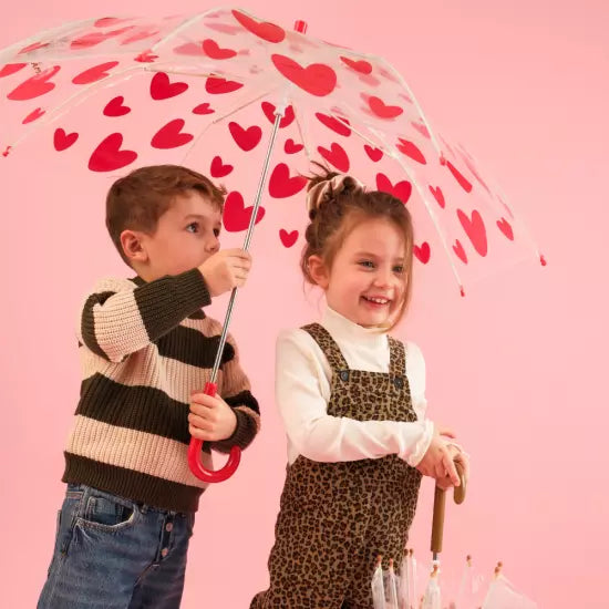 Parapluie Atelier Wagram coeur rouge