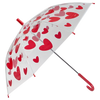 Parapluie Atelier Wagram coeur rouge
