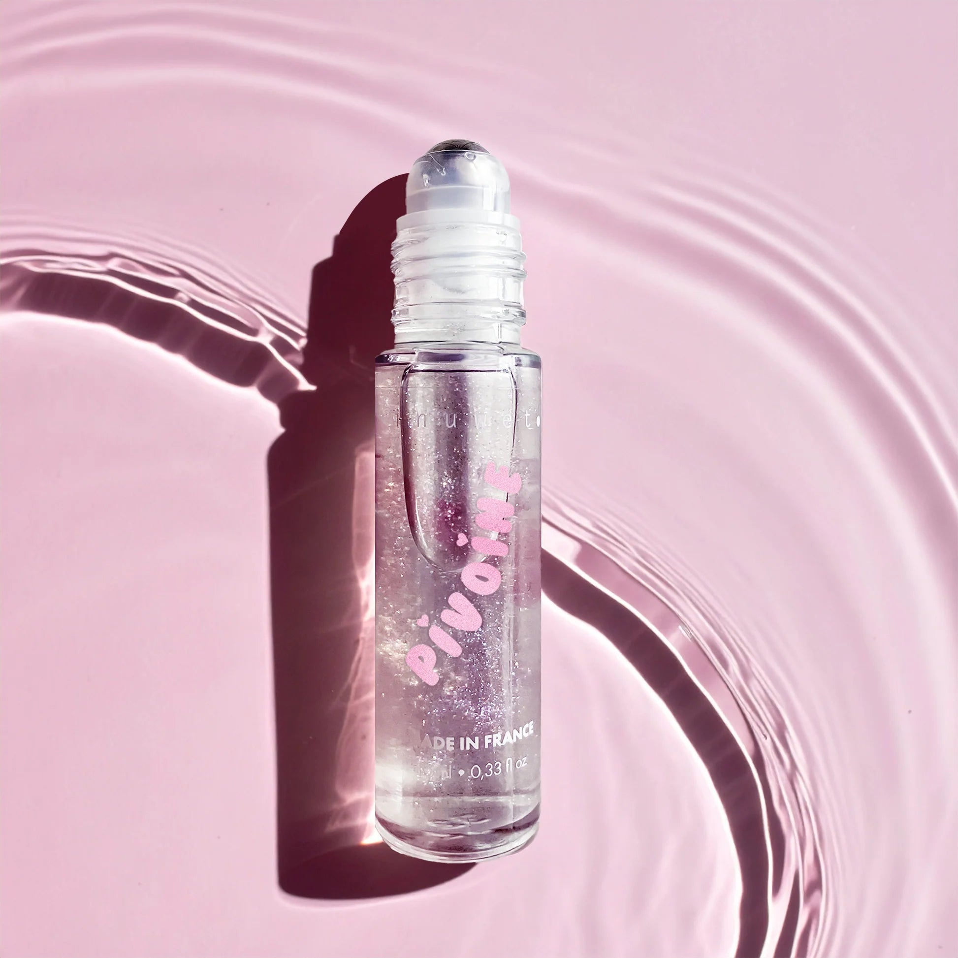 Parfum roll on pivoine pailletes 
