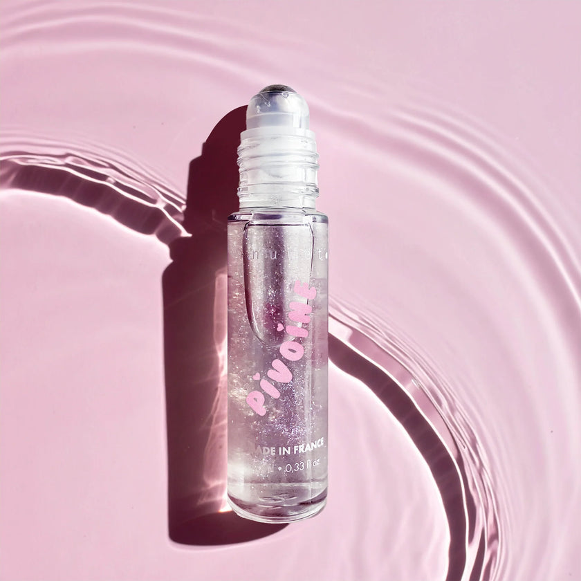Parfum roll on pivoine pailletes 