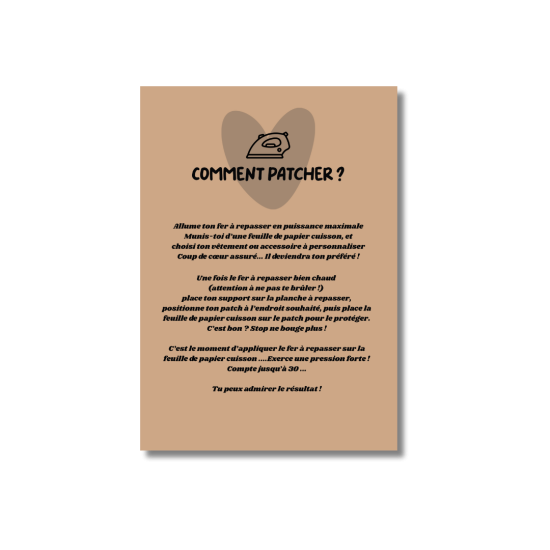 Patch Brodé | Léopard