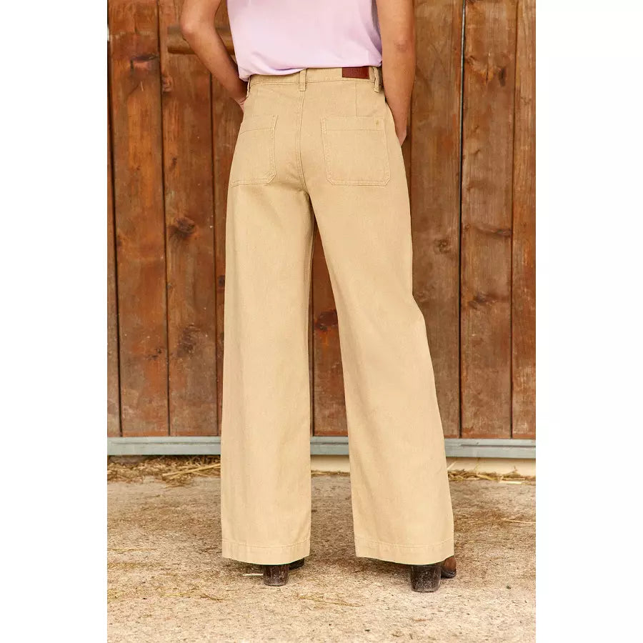 Pantalon beige la petite étoile 