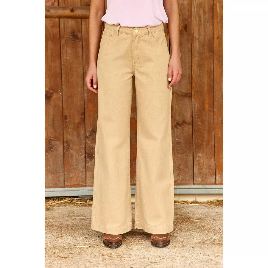 Pantalon beige la petite étoile 