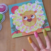 peinture aux doigts animaux colores