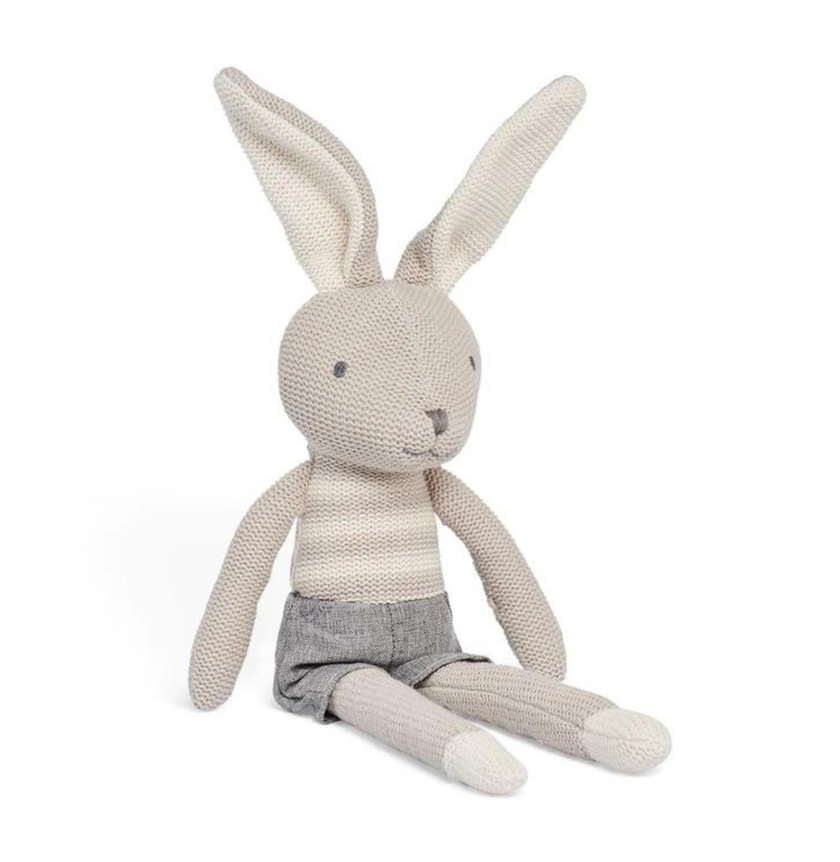 peluche en tricot lapin