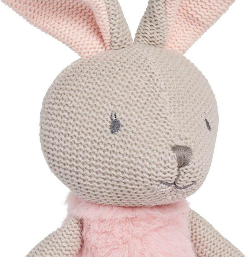 peluche lapin tutu rose