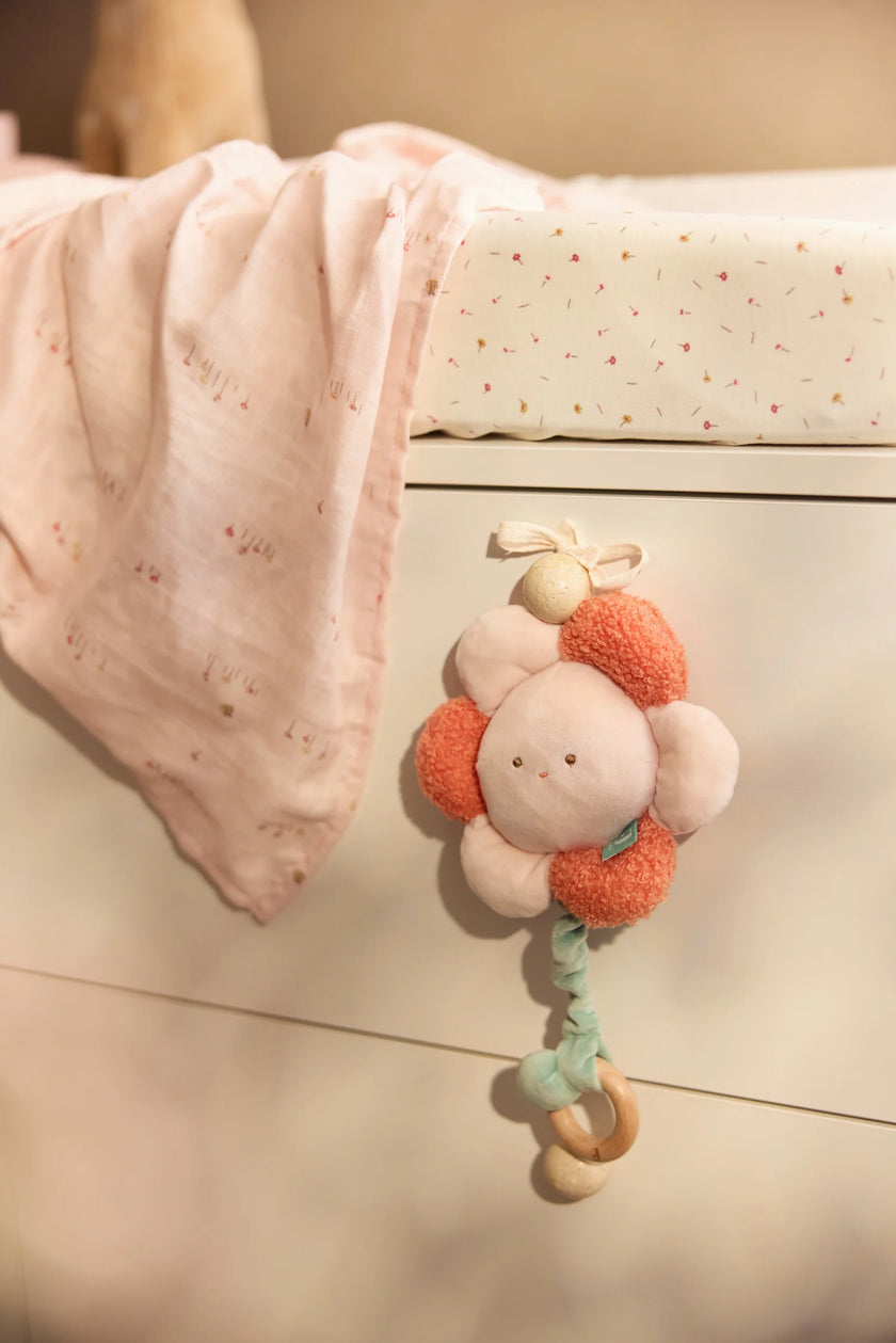 Peluche musicale fleur jollein