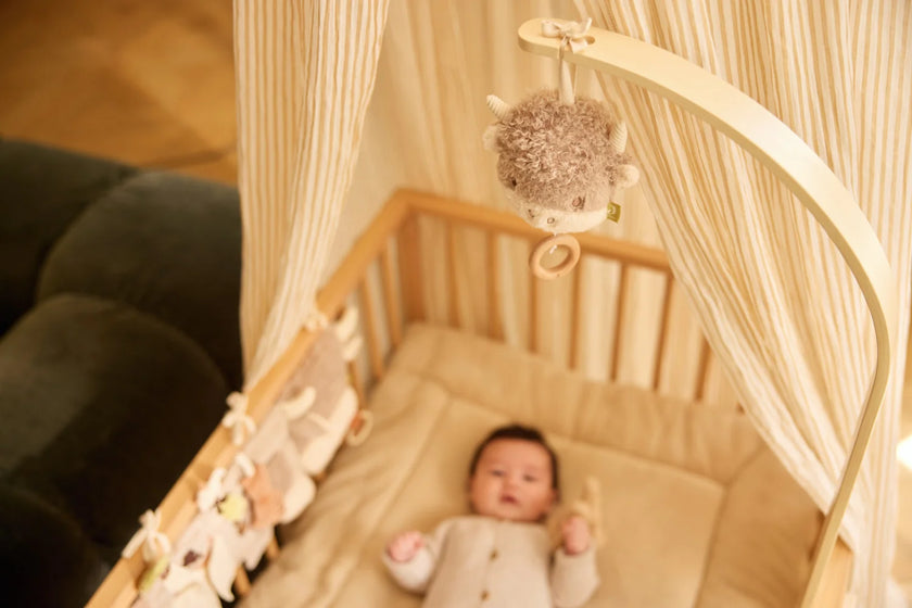 Peluche musicale vache Jollein
