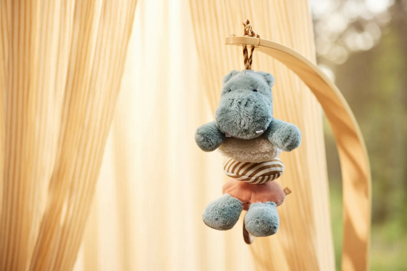 Peluche musicale Hippo Happy Jollein