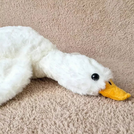 Peluche oie blanche