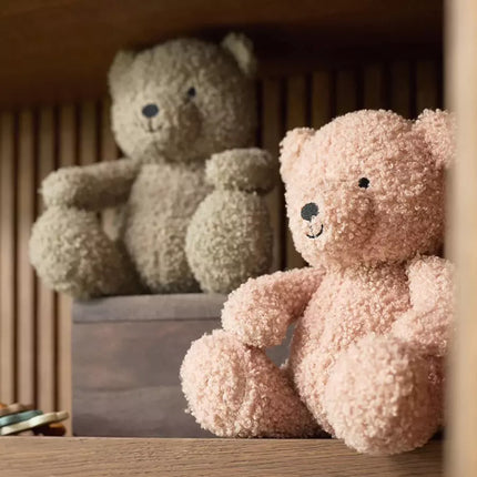 peluche ourson olive green et wild rose