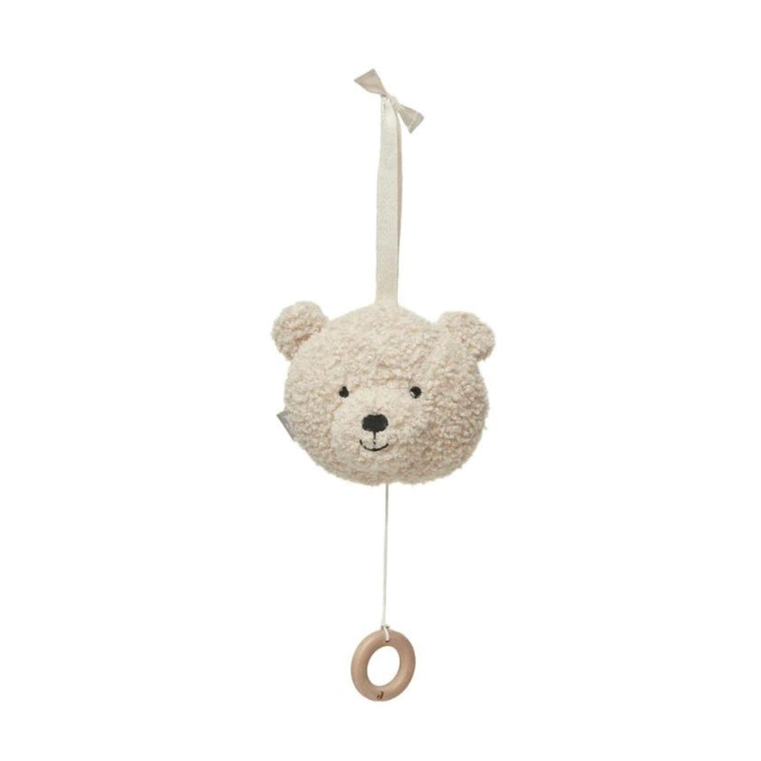 peluche musicale teddy bear naturel