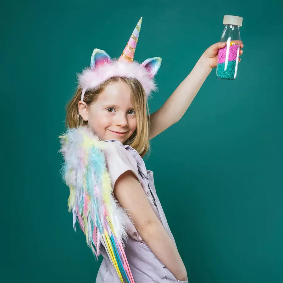 Petit boum bouteille sensorielle licorne