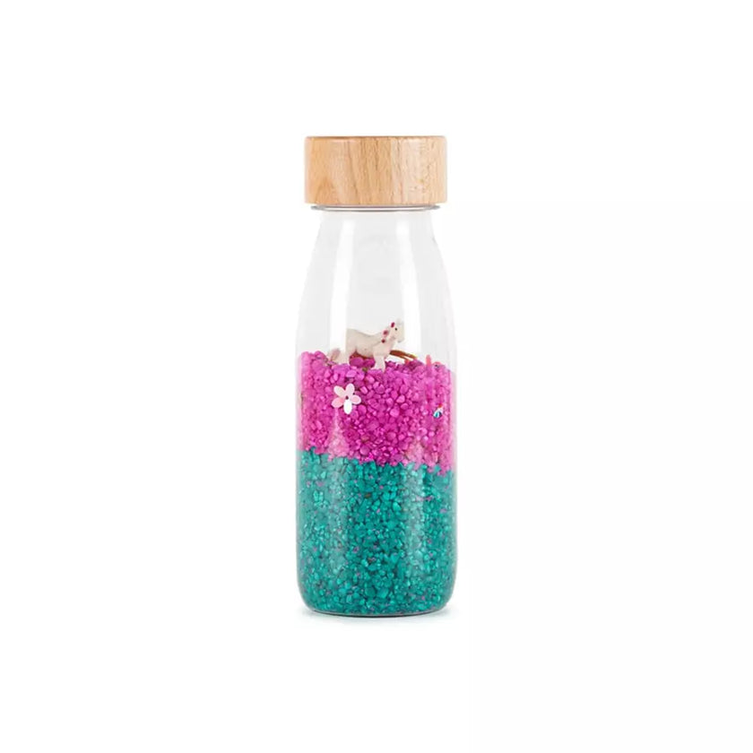 Petit boum bouteille sensorielle licorne