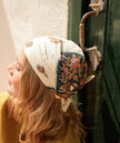 Petit foulard balkan vanille Bellemme