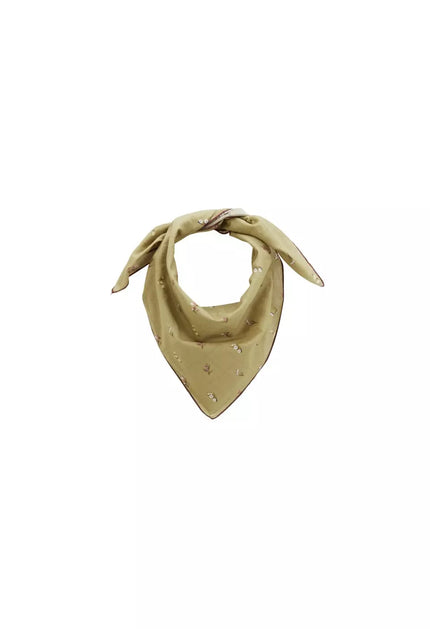 Petit foulard herbier olive gabrielle