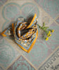 Petit foulard jaya safran bellemme
