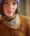 Petit foulard jaya safran bellemme