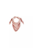 Petit foulard Gabrielle vermillon