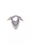 Petit foulard rayures violettes gabrielle