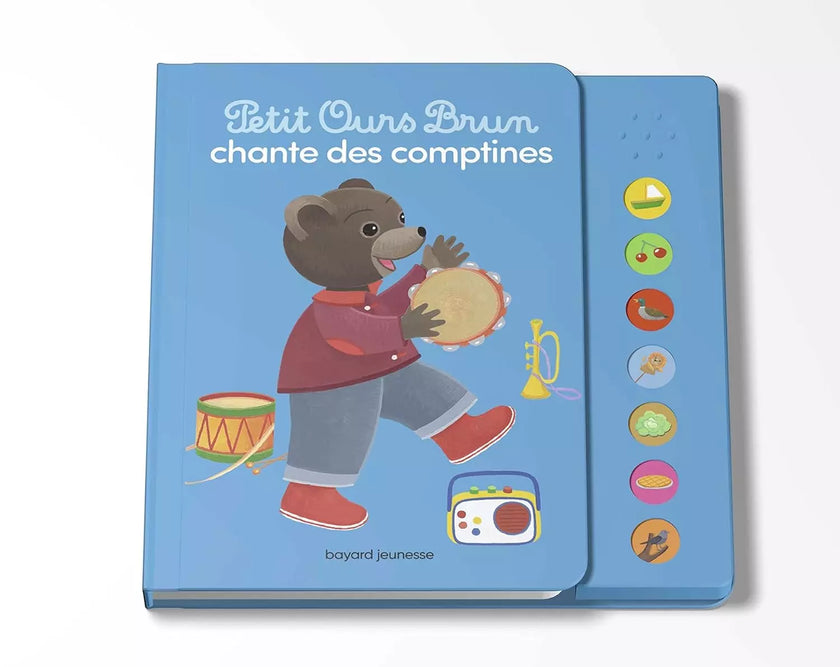 Petit ours brun chante des comptines livre sonore