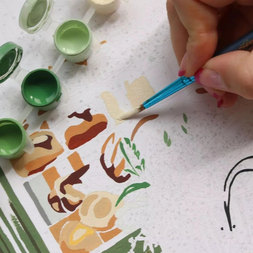 peinture petit pinceau boulangerie parisienne