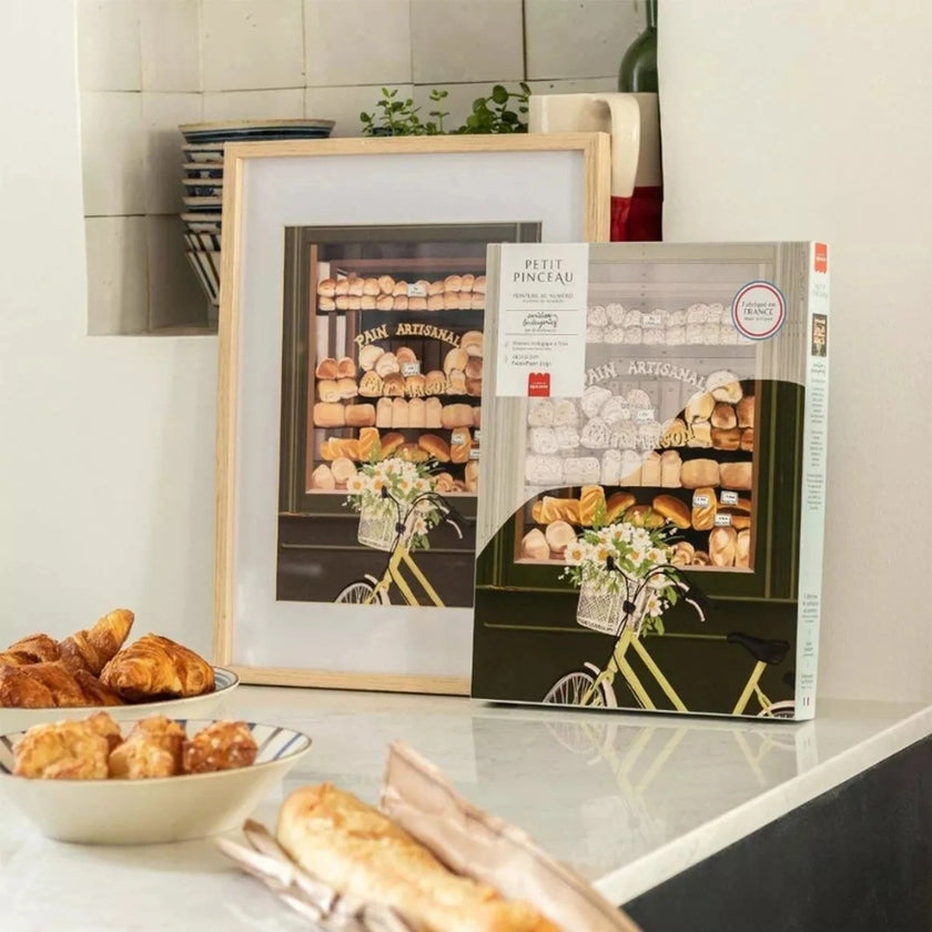 peinture petit pinceau boulangerie parisienne