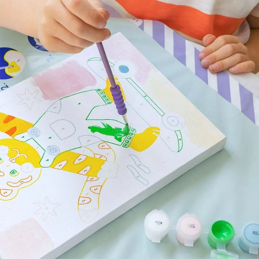 peinture petit pinceau kids titi skate