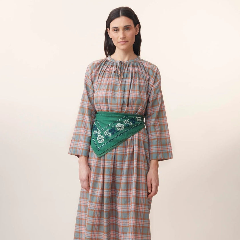 petit foulard 652 bottle green