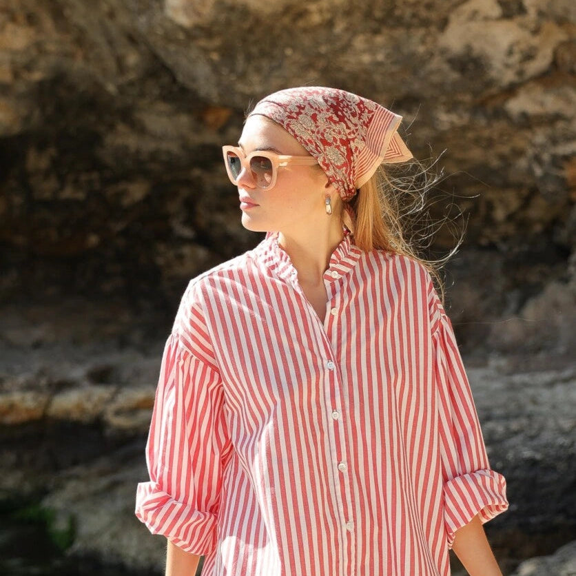 petit foulard anjali cerise 