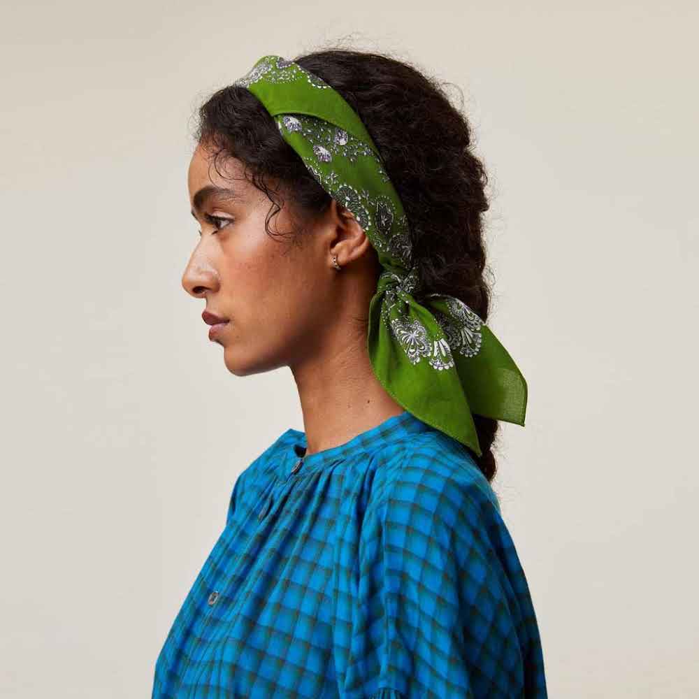 petit foulard green tea